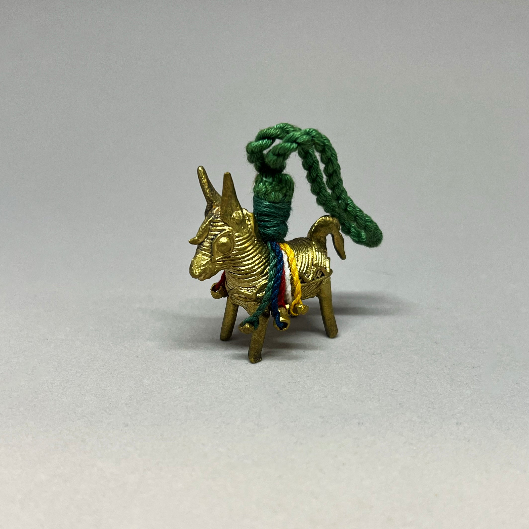 Dhokra Unicorn Pendant