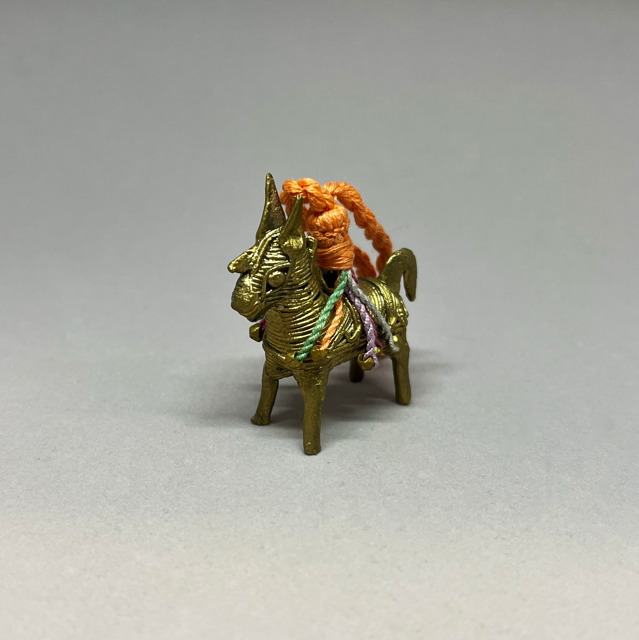 Dhokra Unicorn Pendant