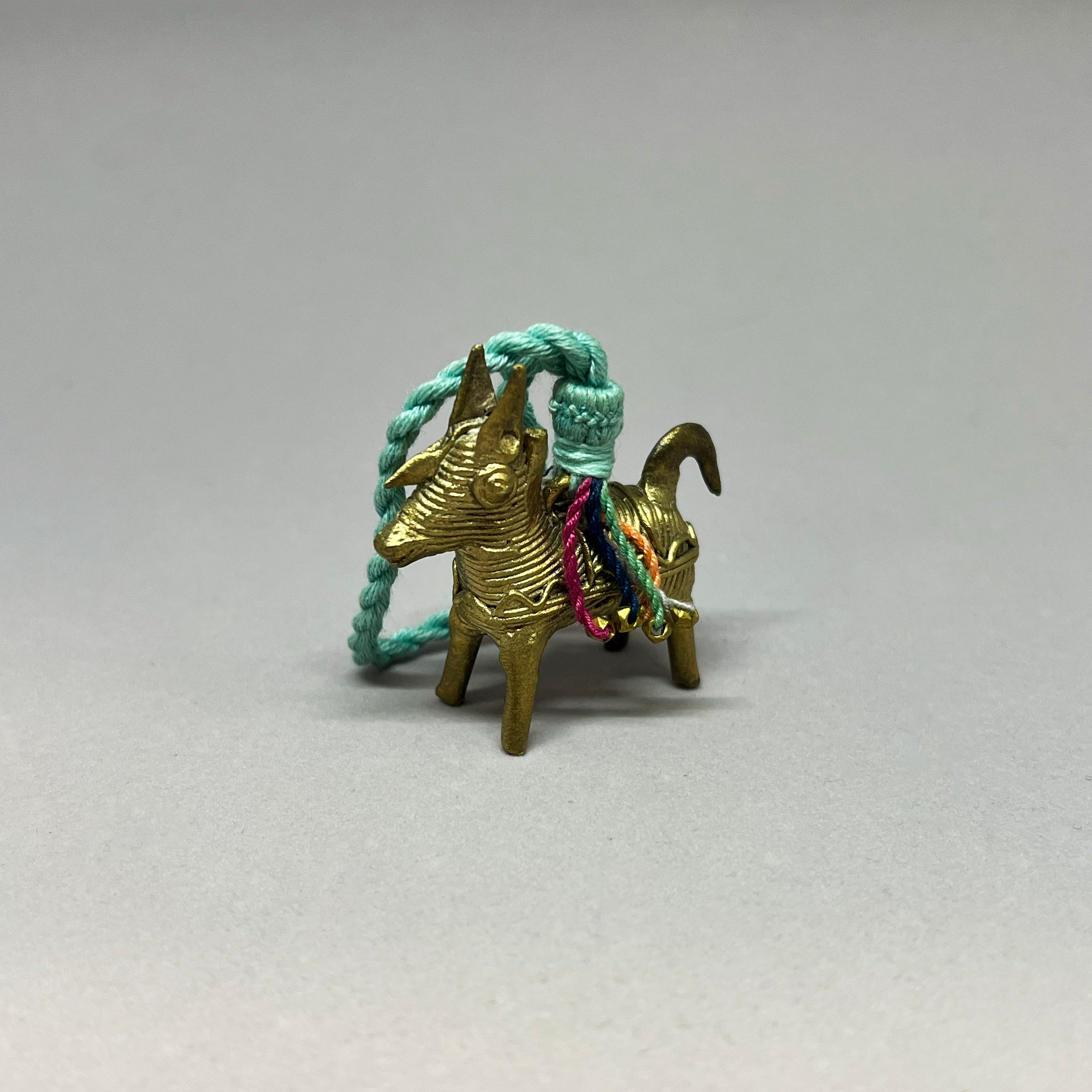 Dhokra Unicorn Pendant