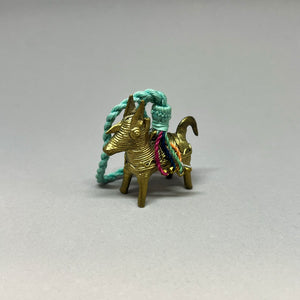 Dhokra Unicorn Pendant