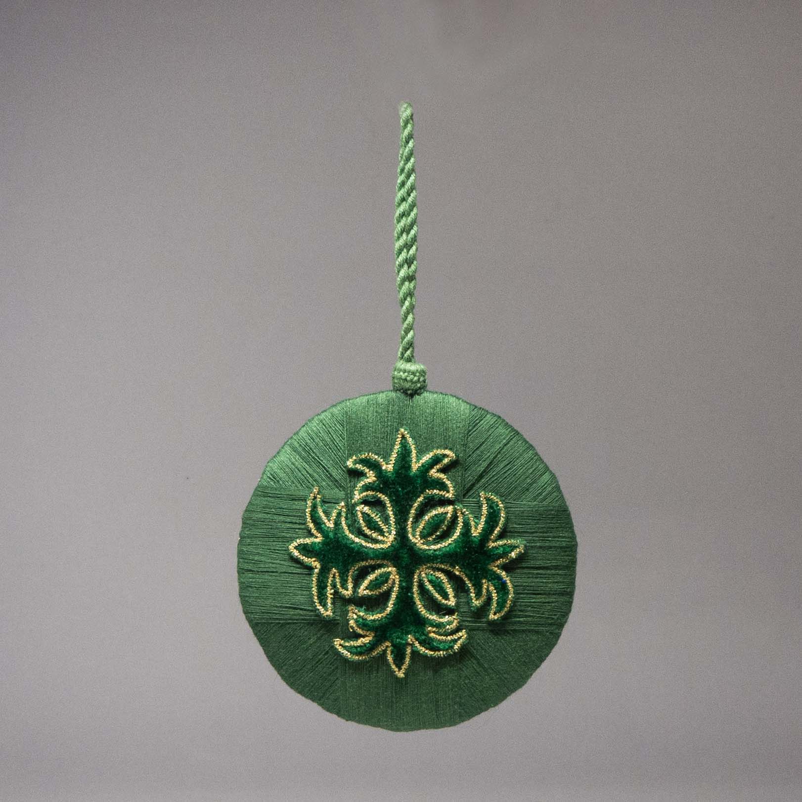 Velvet Embroidery Token