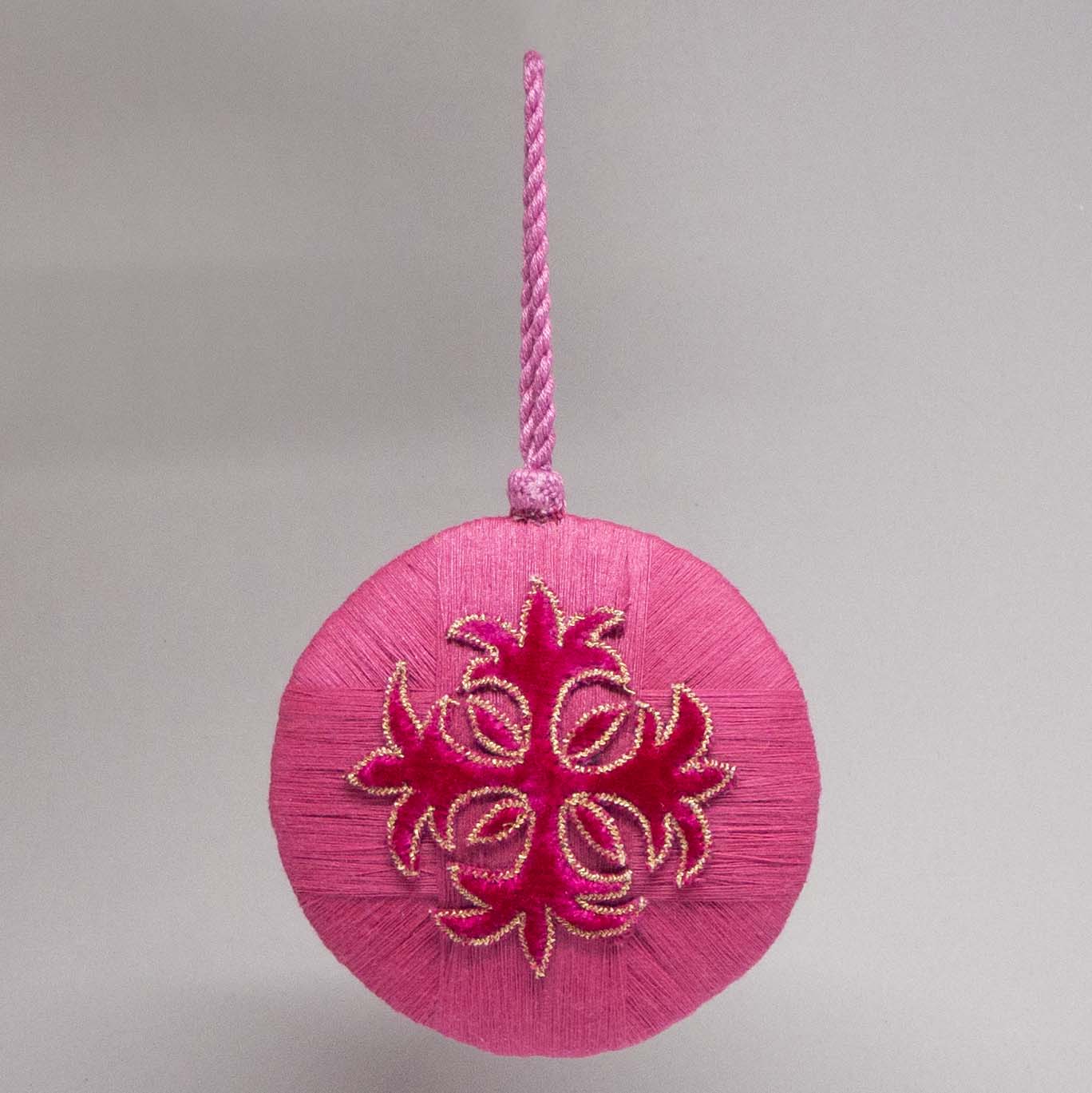 Velvet Embroidery Token