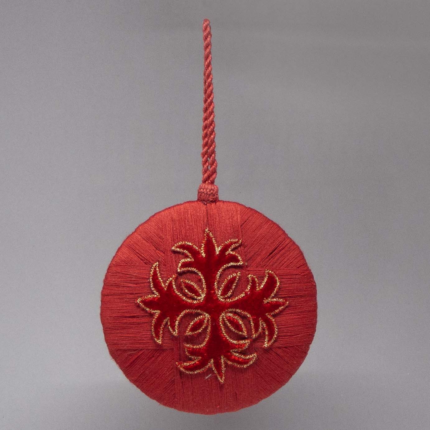 Velvet Embroidery Token