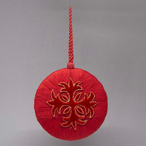 Velvet Embroidery Token